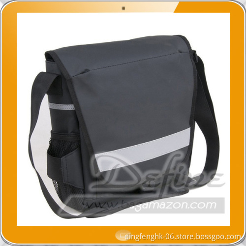 Waterproof PVC Tarpaulin Messenger Bag College Sports Crossbody Gym Bag